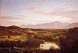 River Canvas Paintings - River in the Catskills